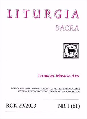 Obrazek Liturgia Sacra nr 1 (61) 2023