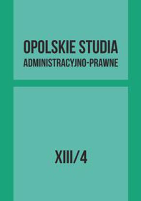 Obrazek Wielkopolskie Studia Administracyjno-Prawne XIII/4