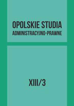 Obrazek Wielkopolskie Studia Administracyjno-Prawne XIII/3