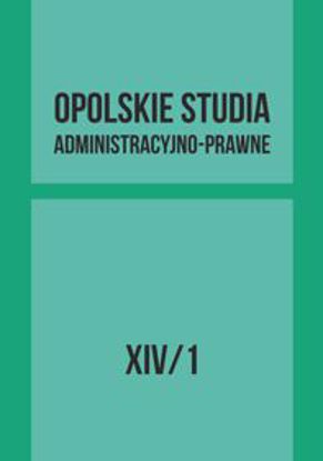 Obrazek Wielkopolskie Studia Administracyjno-Prawne XIV/1