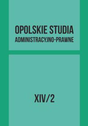 Obrazek Wielkopolskie Studia Administracyjno-Prawne XIV/2