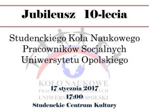 Plakat jubileusz KNPS 