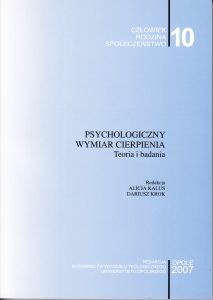 Psychologiczny wymiar cierpienia