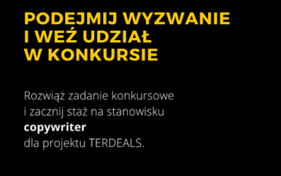 Konkurs stażowy dla studentów