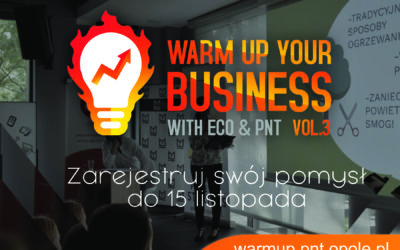 Warm Up Your Business vol. 3: ECO SA i PNT w POZNAN szukają pomysłów na biznes związany z energetyką