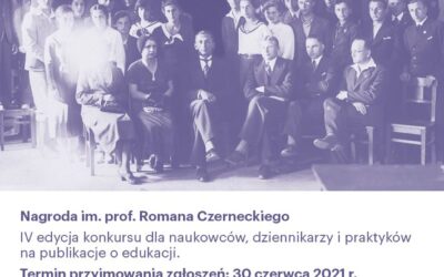 Nagroda im. Prof. Romana Czerneckiego dla autorów publikacji o edukacji