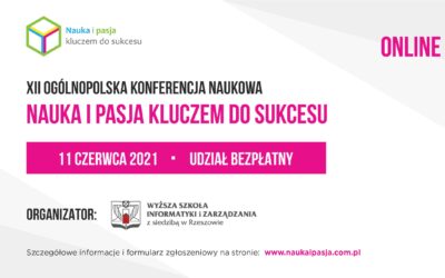 XII OgólnWielkopolskiej Konferencji „Nauka i pasja kluczem do sukcesu”