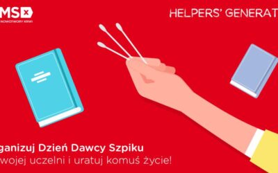 Zostań LIDEREM Projektu HELPERS’ GENERATION i zorganizuj akcję rejestrację potencjalnych Dawców szpiku!