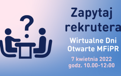 Płatne praktyki letnie Ministerstwa Funduszy i Polityki Regionalnej: „zaFUNDuj sobie przyszłość”