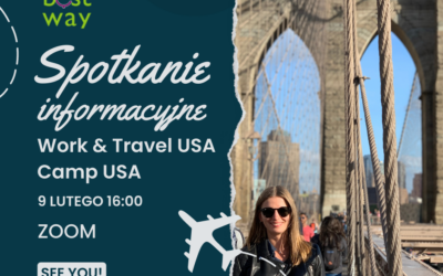 Webinar: Spotkanie informacyjne “Work and Travel USA, Camp USA” | 9.02.2023 godz. 16:00