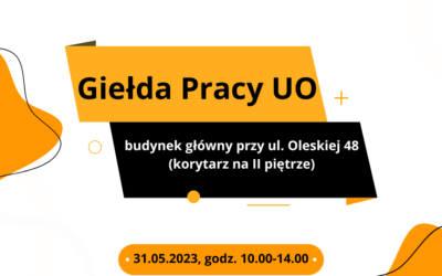 Giełda Pracy UB odbędzie się już w najbliższą środę, 31 maja 2023 roku!