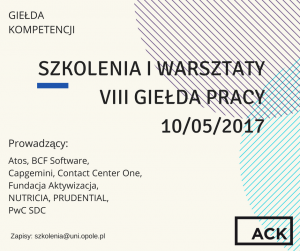 GIEŁDA PRACY szkolenia FB