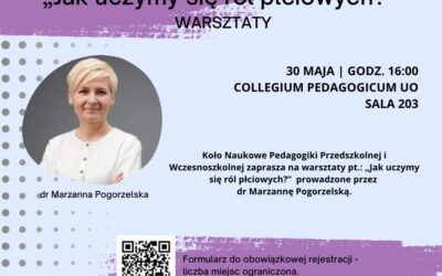 Jak uczymy się ról płciowych – warsztat dla Koła Naukowego