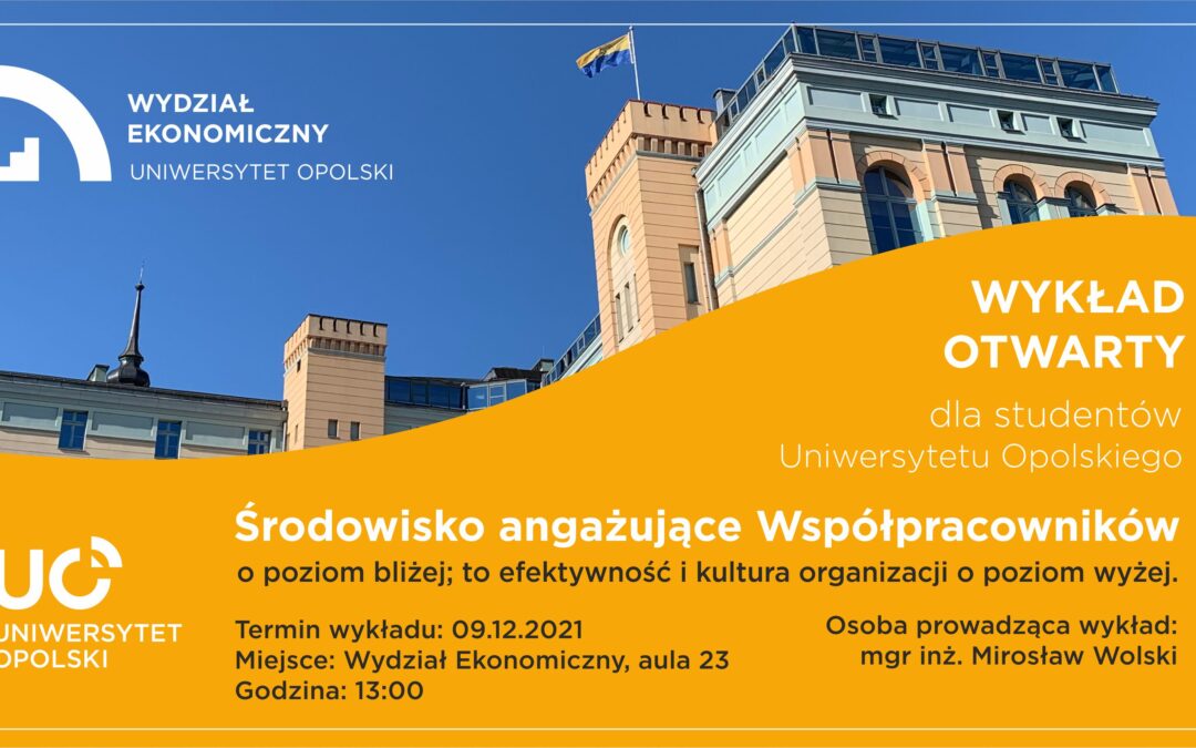 Wykład otwarty dla studentów – Środowisko angażujące Współpracowników