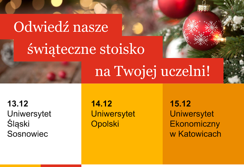 Zapraszają studentów do przygotowania dekoracji świątecznych