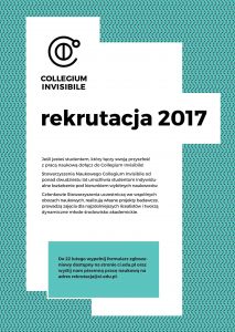 plakat collegium invisible